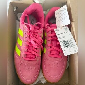 Adidas Pink and yellow gazelle  Sambas Breaknet Shoes NEW